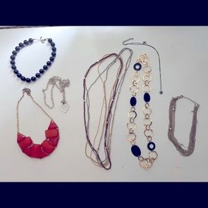 Jewelry bundle, necklaces